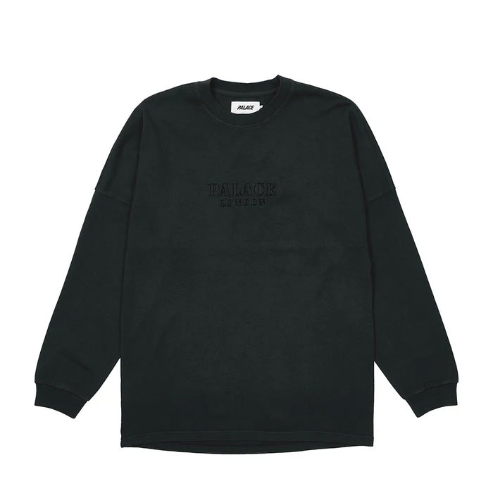 Palace Shop Drop Shoulder London L/S- Black