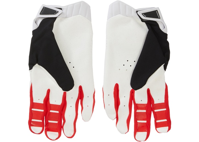 Supreme Honda Fox Racing Gloves- Red