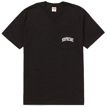 Supreme NFL x Raiders x '47 Pocket Tee- Black