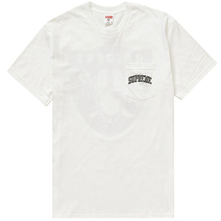 Supreme NFL x Raiders x '47 Pocket Tee- White