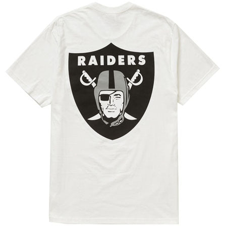 Supreme NFL x Raiders x '47 Pocket Tee- White