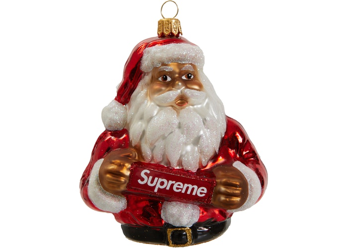 Supreme Santa Ornament- Red