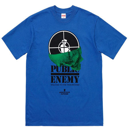 Supreme UNDERCOVER/Public Enemy Terrordome Tee- Royal