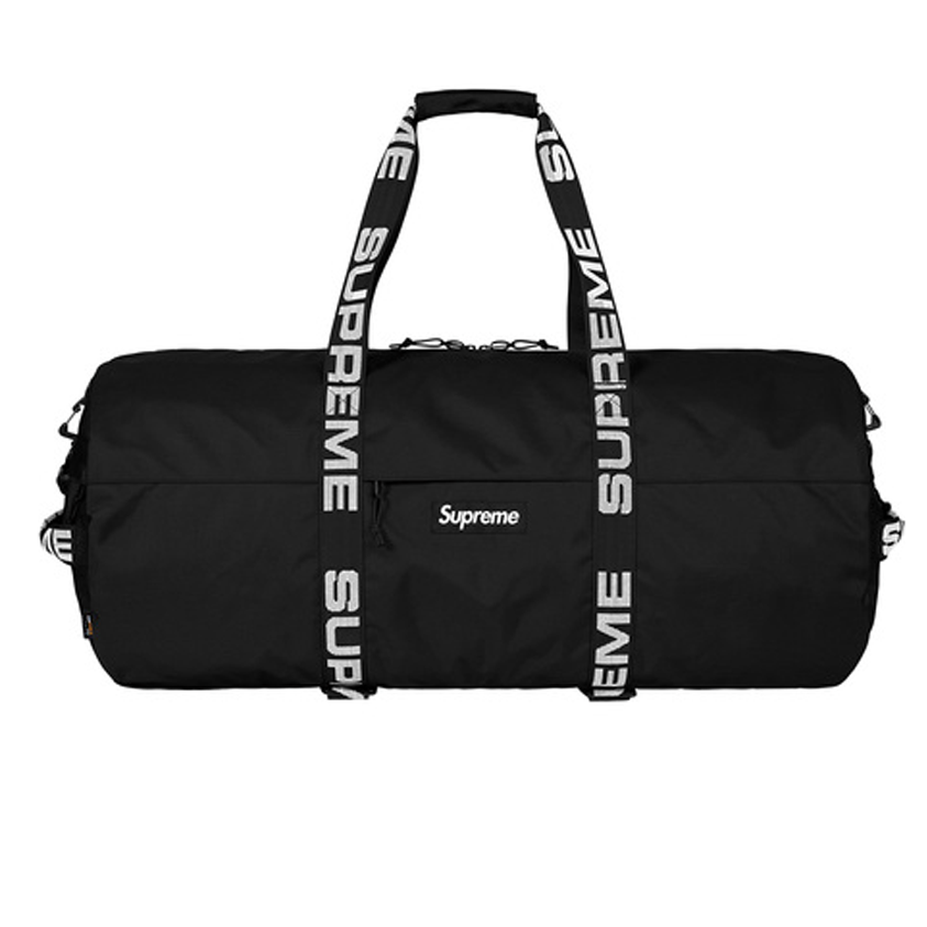Supreme Duffle Bag FW18 -Black