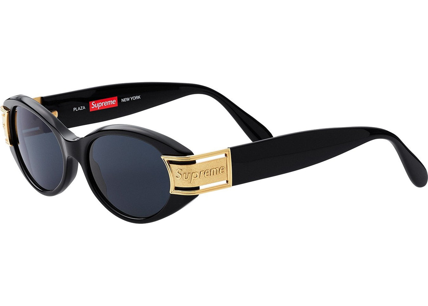 Supreme Plaza Sunglasses- Black