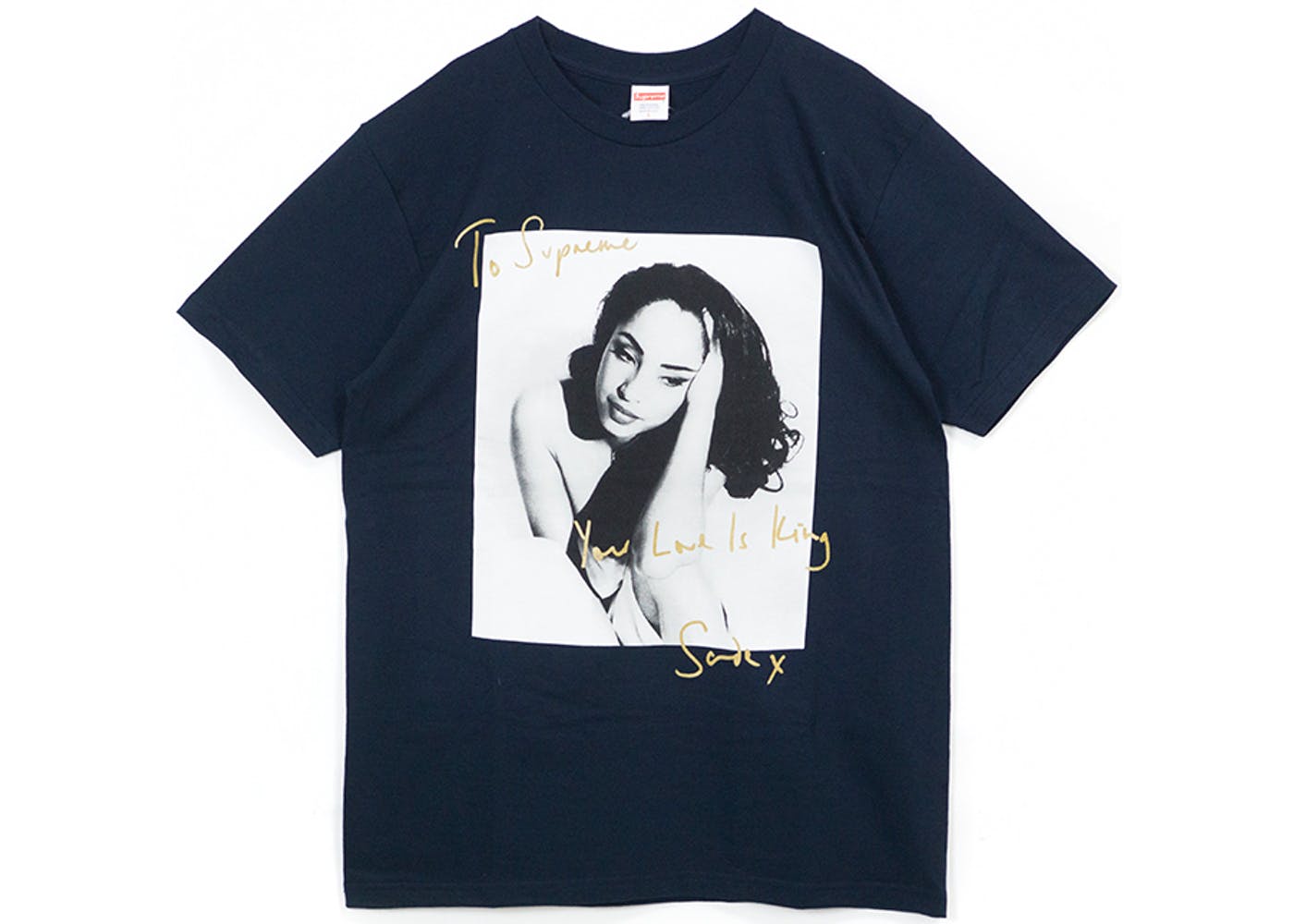 Supreme Sade Tee- Navy