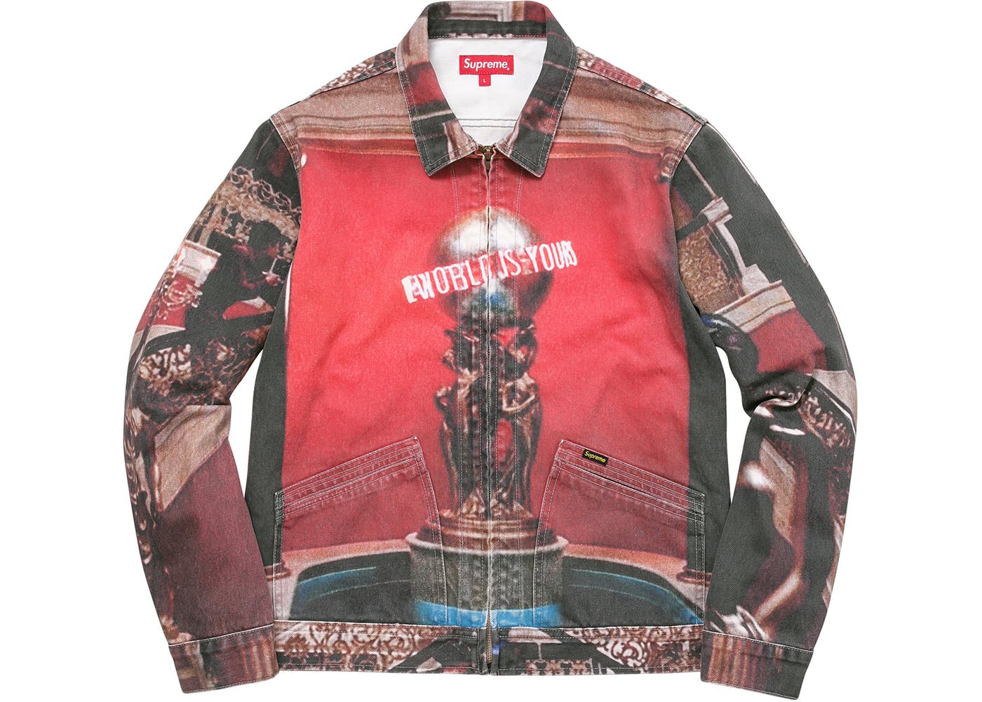 Supreme Scarface The World Is Yours Denim Jacket