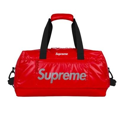 Supreme Red Duffle Bag