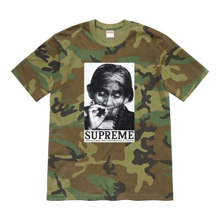 Supreme Aguila Tee- Woodland Camo