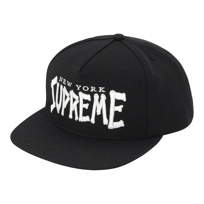 Supreme Bones Logo 5-Panel- Black