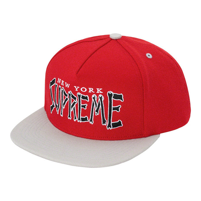Supreme Bones Logo 5-Panel- Red