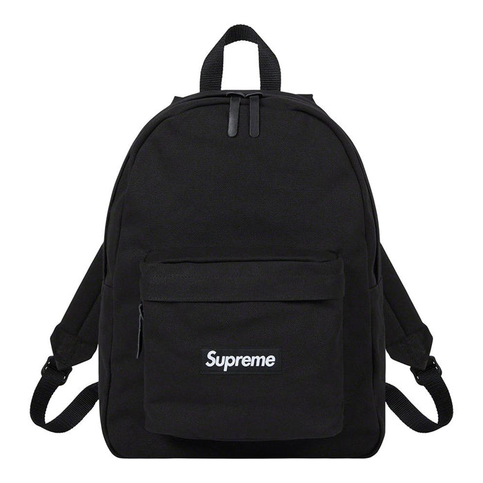 Supreme Canvas Backpack- Black