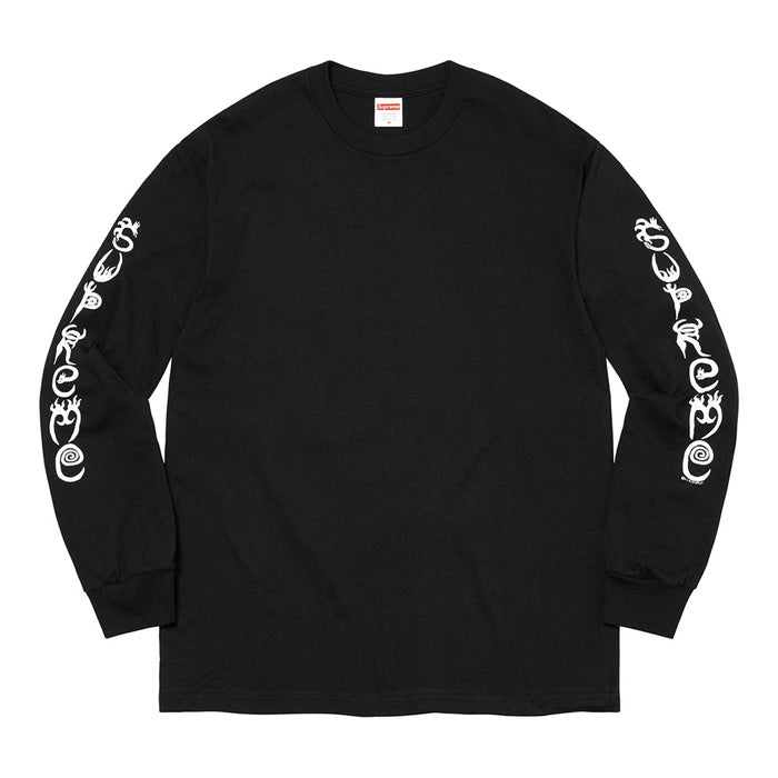 Supreme Clayton Patterson Lightning L/S Tee- Black