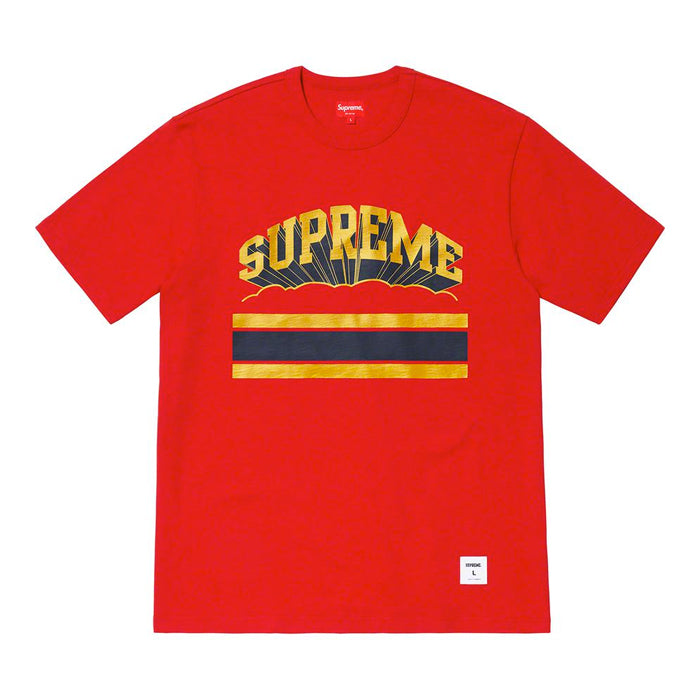 Supreme Cloud Arc Tee- Red