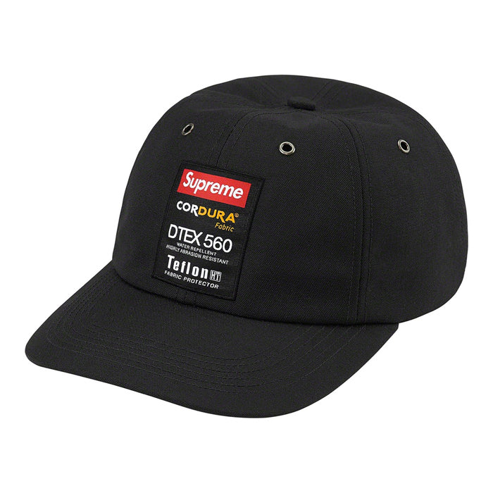 Supreme Cordura® Teflon Label 6-Panel- Black