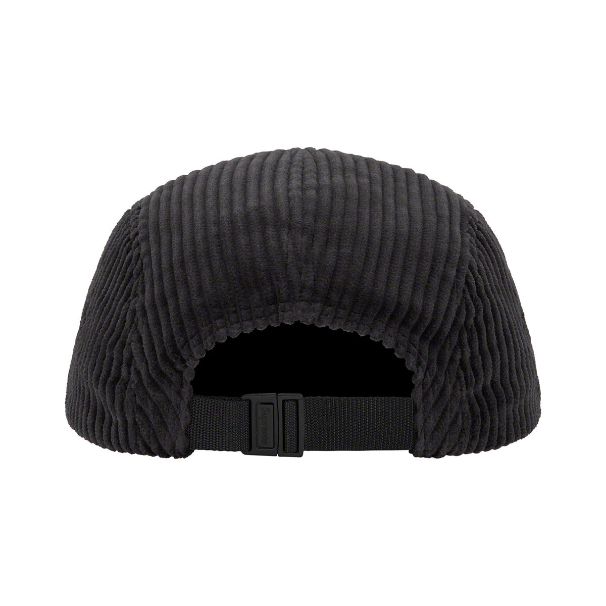 Supreme Corduroy Camp Cap (SS22)- Black