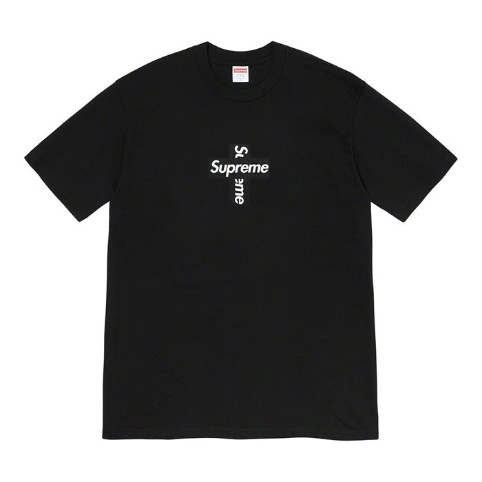 Supreme Cross Box Logo Tee- Black