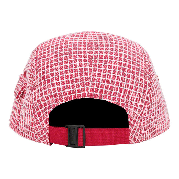 Supreme Denim Ripstop Camp Cap- Red