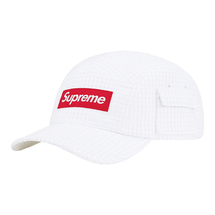 Supreme Denim Ripstop Camp Cap- White