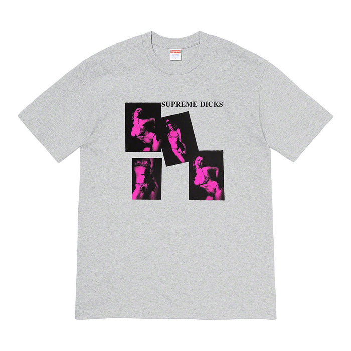 Supreme Dicks Tee- Heather Grey