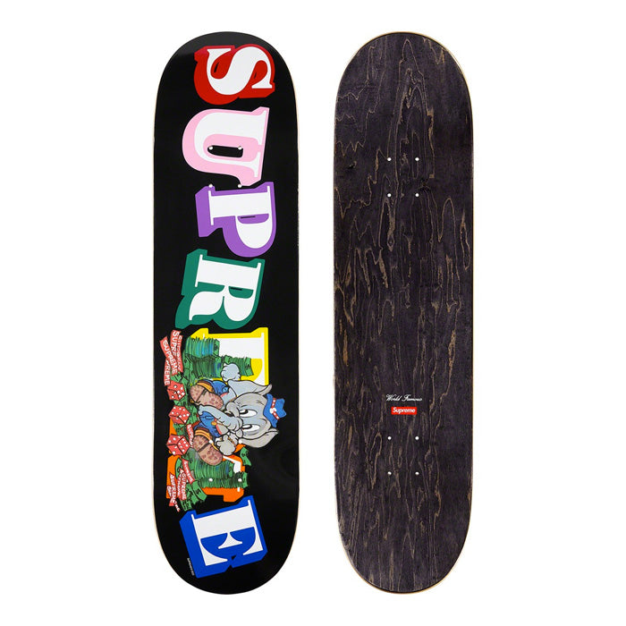 Supreme Elephant Skateboard- Black