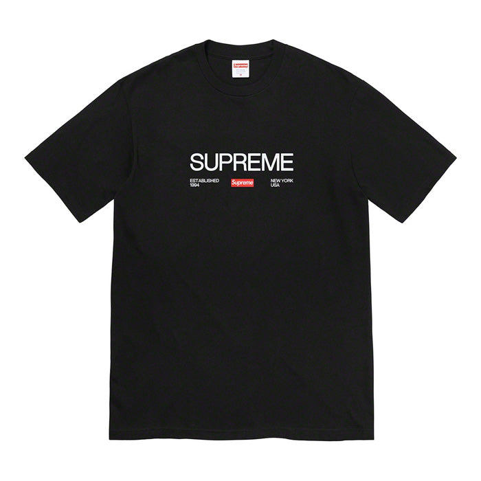 Supreme Est. 1994 Tee- Black