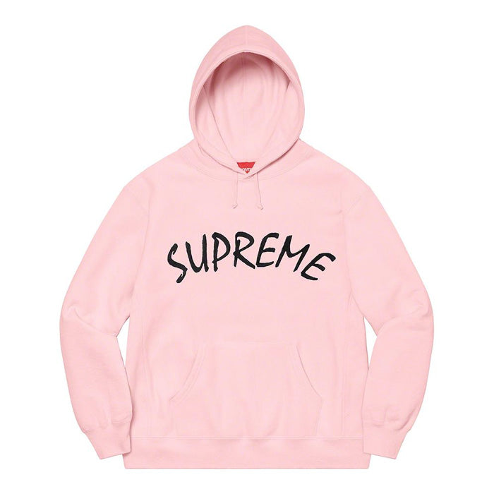Supreme FTP Arc Hooded Sweatshirt- Light Pink