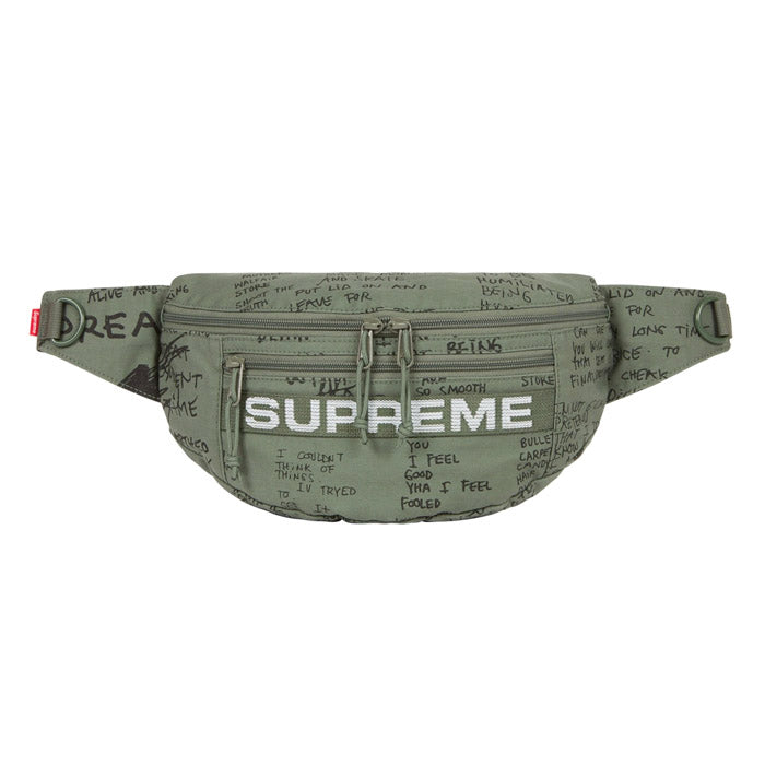 Supreme Field Waist Bag (SS23)- Olive Gonz