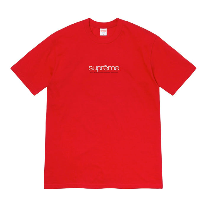 Supreme Five Boroughs Tee- Red