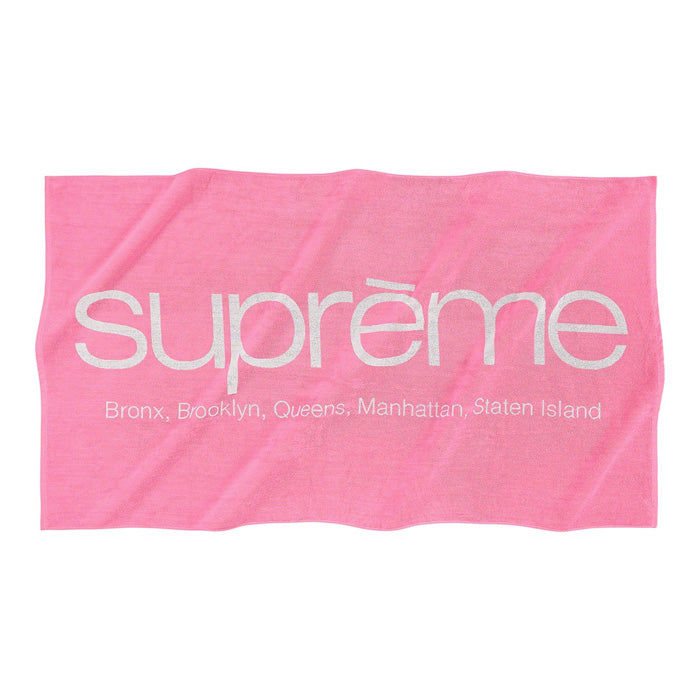 Supreme Five Boroughs Towel- Pink
