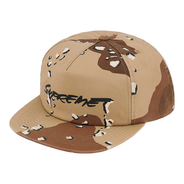 Supreme Futura Logo 5-Panel- Chocolate Chip Camo