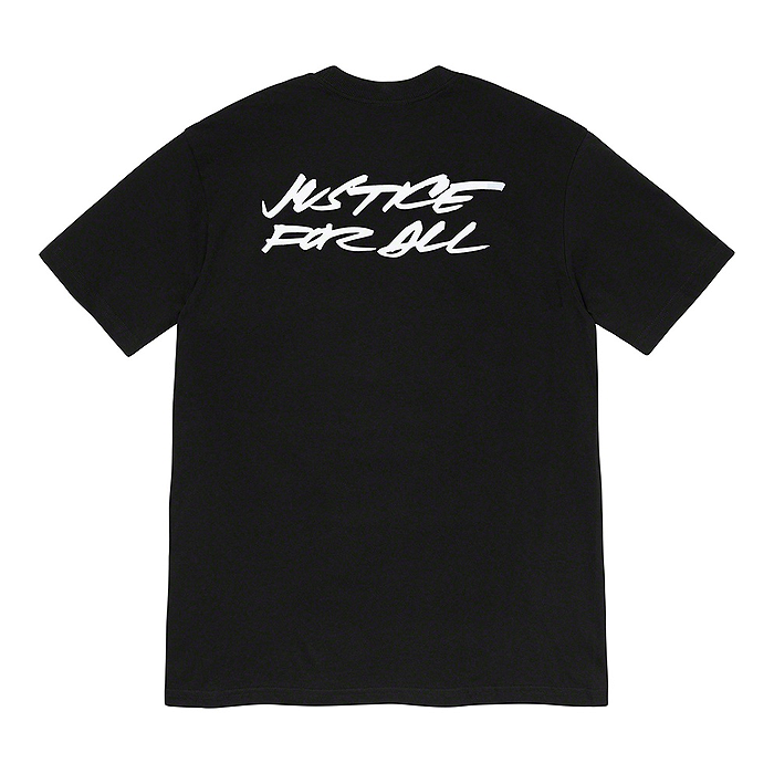 Supreme Futura Logo Tee- Black