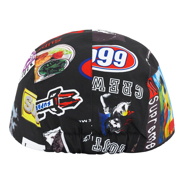 Supreme GORE-TEX Long Bill Camp Cap- Black Stickers