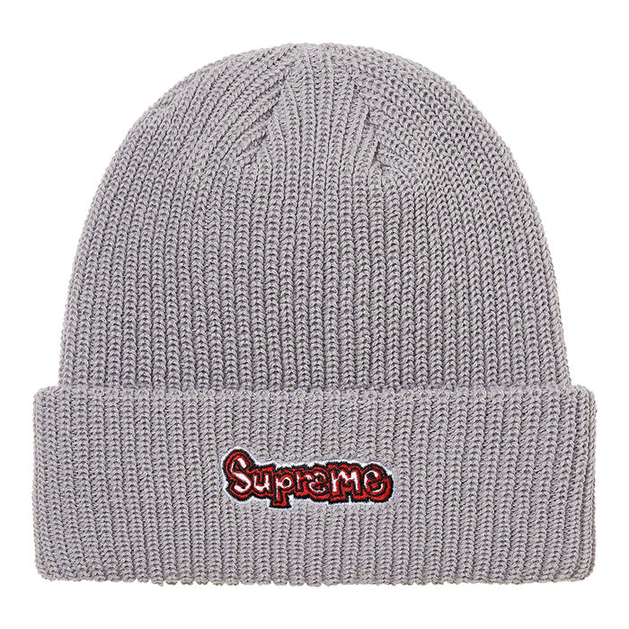 Supreme Gonz Logo Beanie- Grey