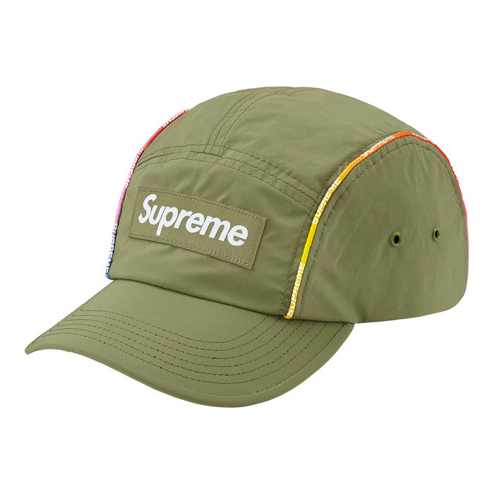 Supreme Gradient Piping Camp Cap- Olive