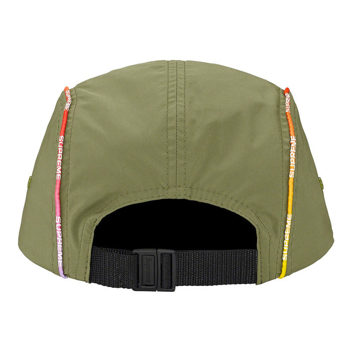 Supreme Gradient Piping Camp Cap- Olive