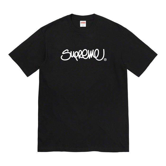 Supreme Handstyle Tee- Black