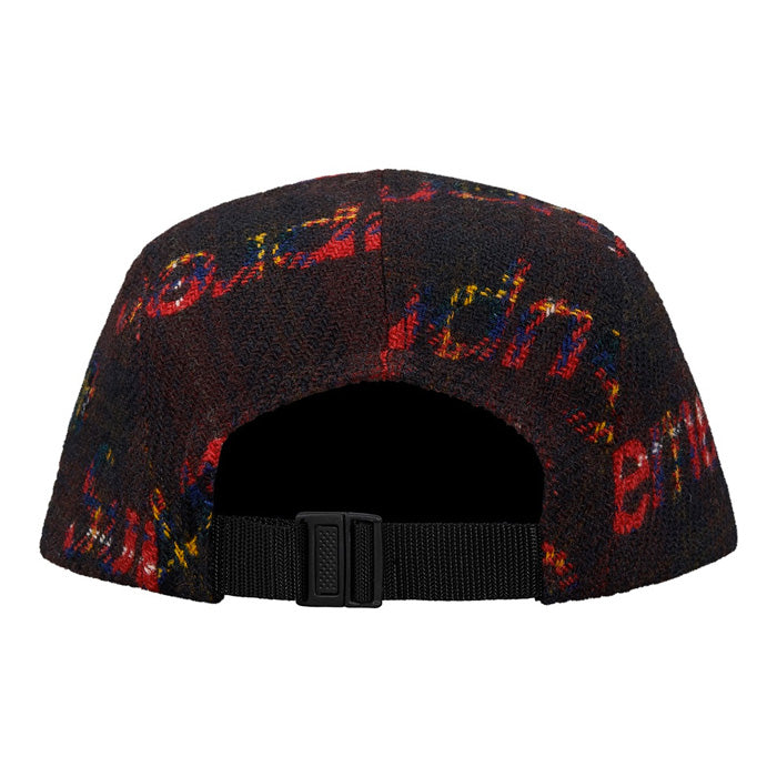 Supreme Harris Tweed Camp Cap- Plaid