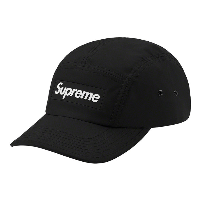 Supreme Inset Logo Camp Cap- Black