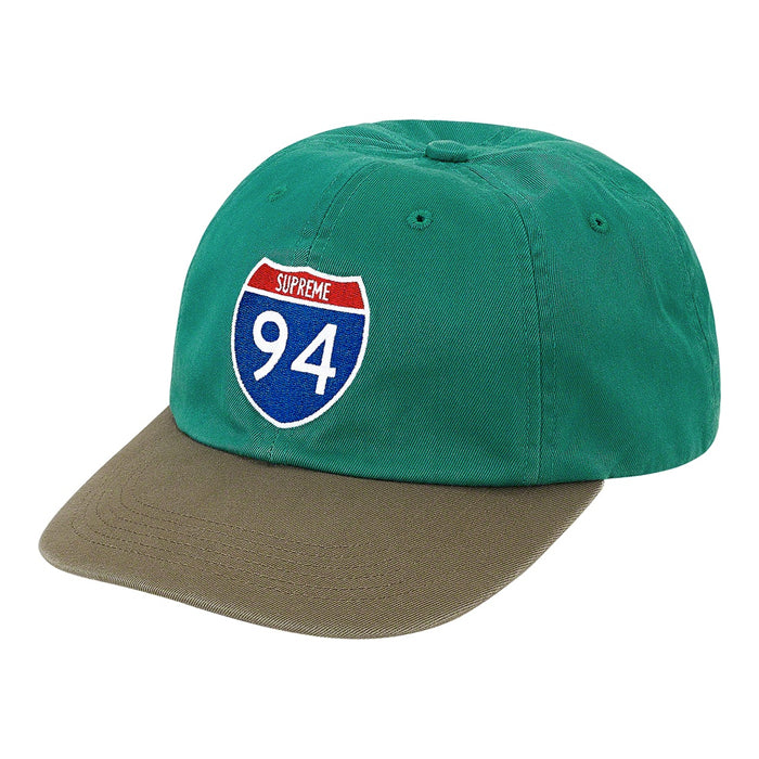 Supreme Interstate 6-Panel- Green