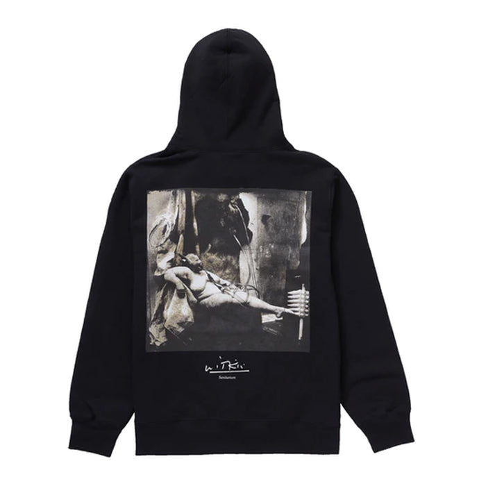 Supreme Joel-Peter Witkin Sanitarium Hooded Sweatshirt- Black