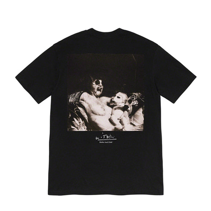 Supreme Joel Peter Witkin Mother And Child Tee- Black