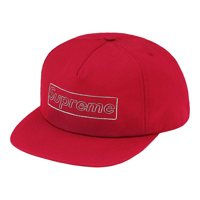 Supreme KAWS Chalk Logo 5-Panel- Red