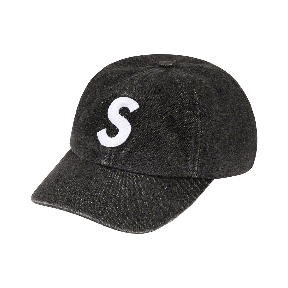 Supreme Kevlar™ Denim S Logo 6-Panel- Black