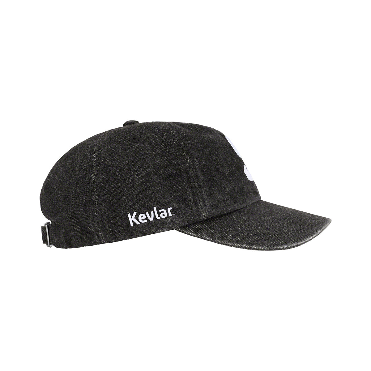 Supreme Kevlar™ Denim S Logo 6-Panel- Black