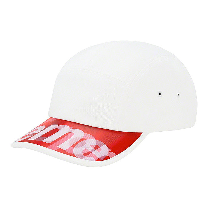 Supreme Lenticular Visor Camp Cap- White