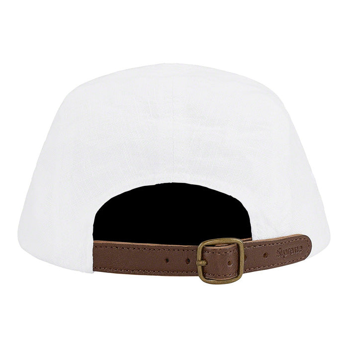 Supreme Linen Camp Cap (SS21)- White
