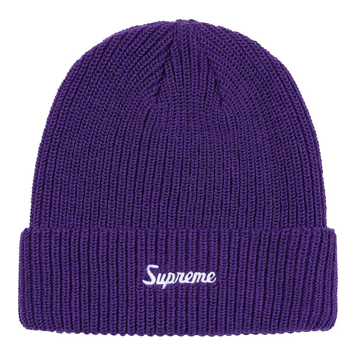 Supreme Loose Gauge Beanie (FW20)- Purple