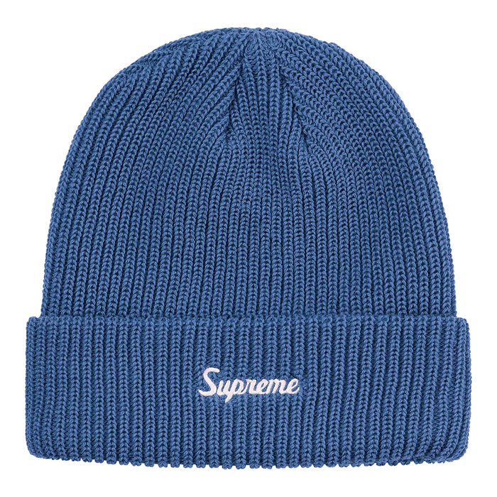 Supreme Loose Gauge Beanie (FW20)- Light Indigo