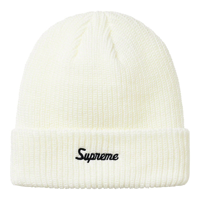 Supreme Loose Gauge Beanie (FW20)- White